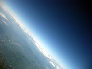 L'Italia vista da StratoSpera 2. Quota: circa 8.000 m