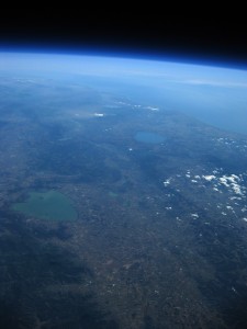 I laghi Trasimeno e di Bracciano. Quota: 34.230 m